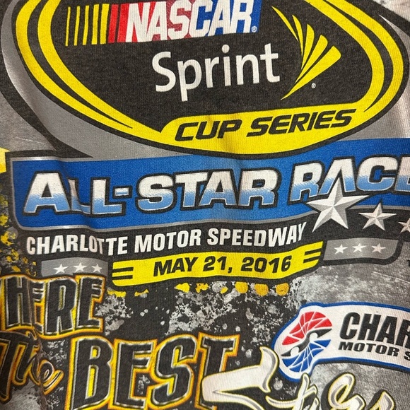 CHARLOTTE MOTOR SPEEDWAY 2016 Men All Star Race Double Sided Graphic Tee 3XL - Picture 3 of 6